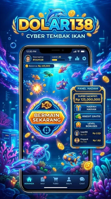 Cuplikan layar menu unduhan dolar138 untuk perangkat Android